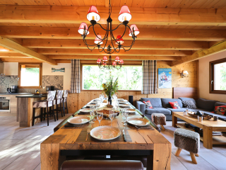  Au pied des pistes - Etoile 4/12 personnes très spacieux sauna, jacuzzi et billard 