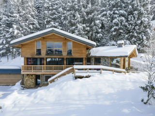 Chalet pour 8 au Val d’Arly avec terrasse et sauna