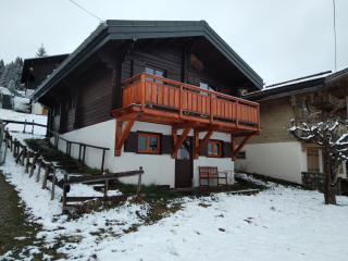 La marmotte joli chalet bois au centre station 8/9